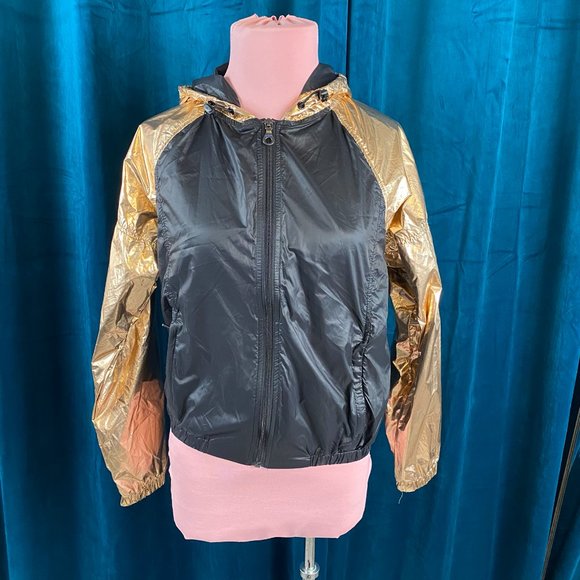 Joy Lab Colorblock Hooded Windbreaker Jacket - Picture 3 of 9